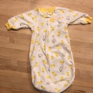 Carter’s Baby duck fleece baby sleepsack